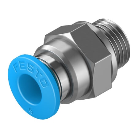 Festo Push-In Fitting QS-G1/8-6 QS-G1/8-6